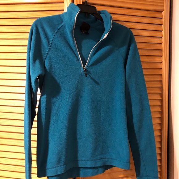 Previously worn blue fleece pullover - Picture 1 of 5